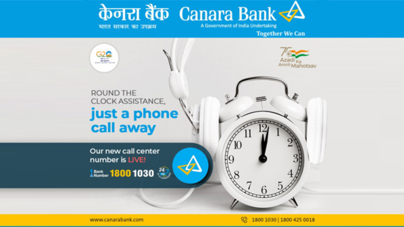 Canara Bank Customer Care Number